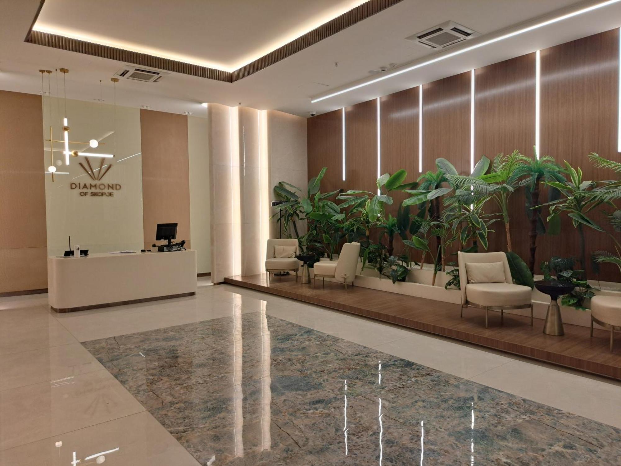 Divine 69 Luxury Apartment, Skopje City - Center, Diamond Residences, Free Parking Екстериор снимка